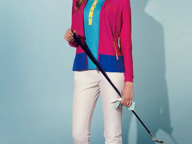 挥洒果岭的时尚风采专业高尔夫系列如何定义运动新美学