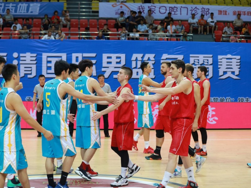 福清男篮争霸赛烽火录 福建队力克塞尔维亚明星队挺进决赛