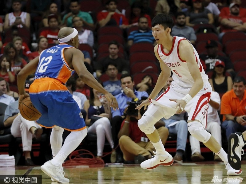 周琦季前赛闪光 火箭狂胜上海迎两连胜