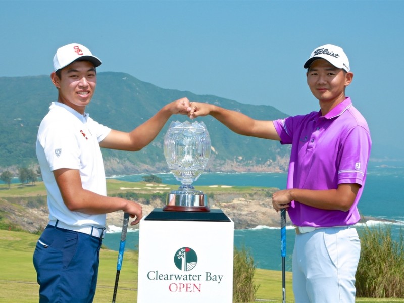 清水湾畔高球辉映 金诚与黑纯一展竞技友谊