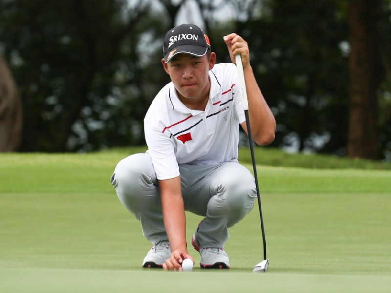 亚太业余锦标赛风雨激战 十七岁金诚逆风夺魁