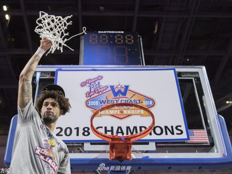 狂野西部霸权：冈萨加摧枯拉朽，西海岸冠军加冕六连冠