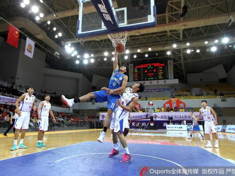 CBA第17轮：江苏肯帝亚客场狂胜天津，六人上双彰显黑马本色