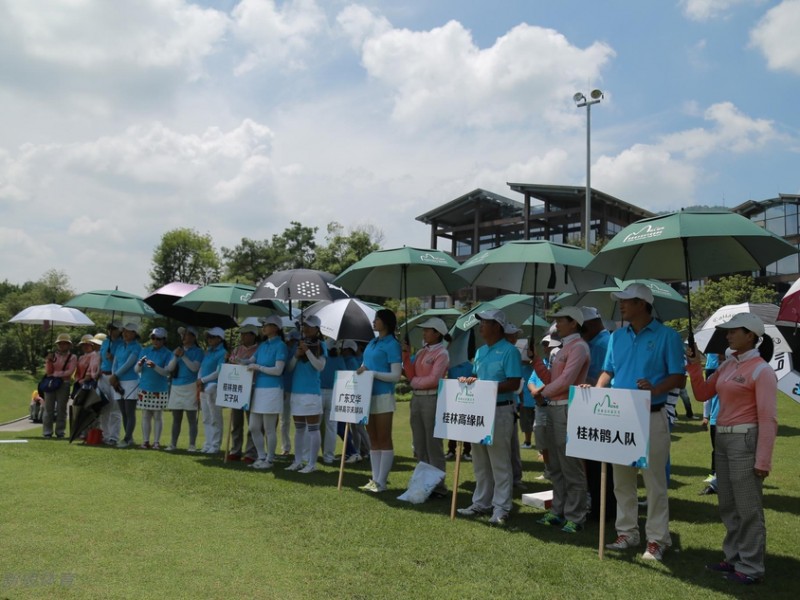 海南高尔夫公开赛巡回推广赛广西站山水挥杆记