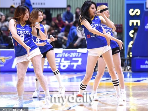 劲舞燃情，引爆篮坛：探秘韩国职业联赛拉拉队的活力密码